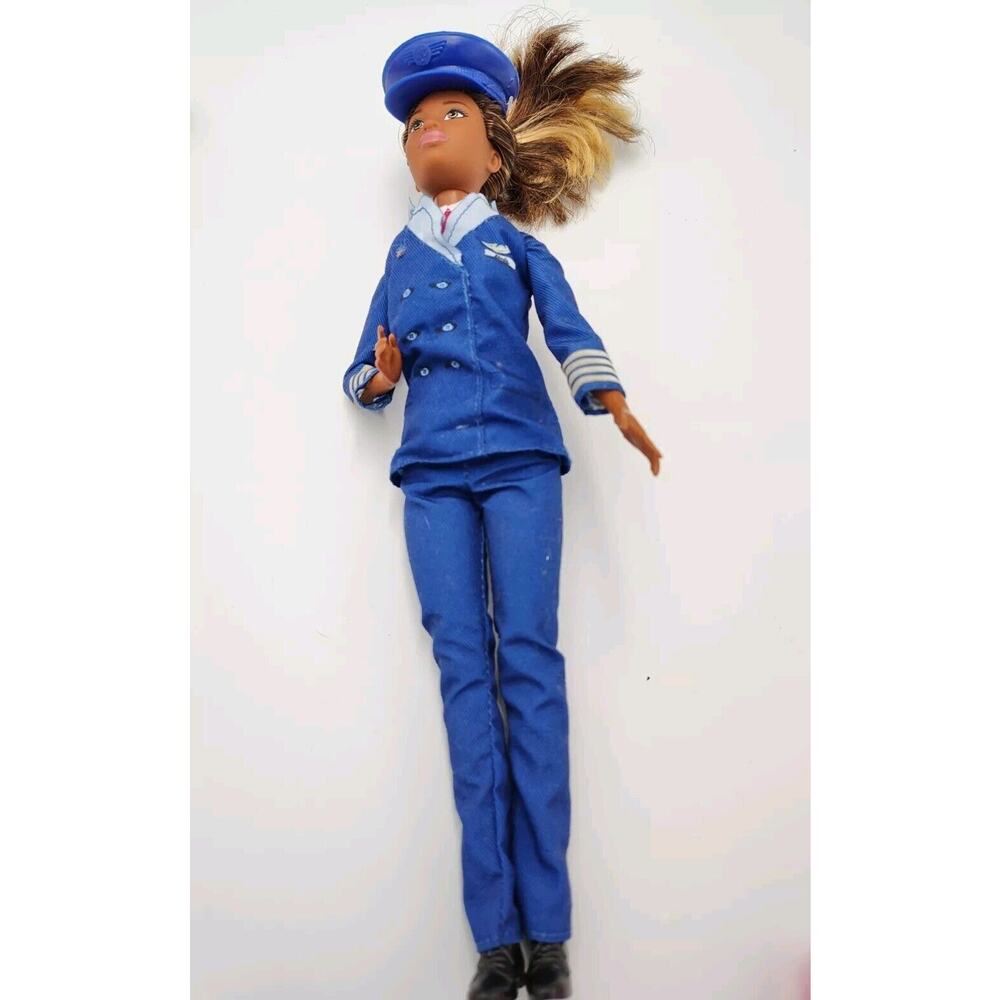 Vintage 1999 Barbie Doll Mattel Purple/Pink Jumbo Glamour Jet Airplane Plane - Picture 8 of 14